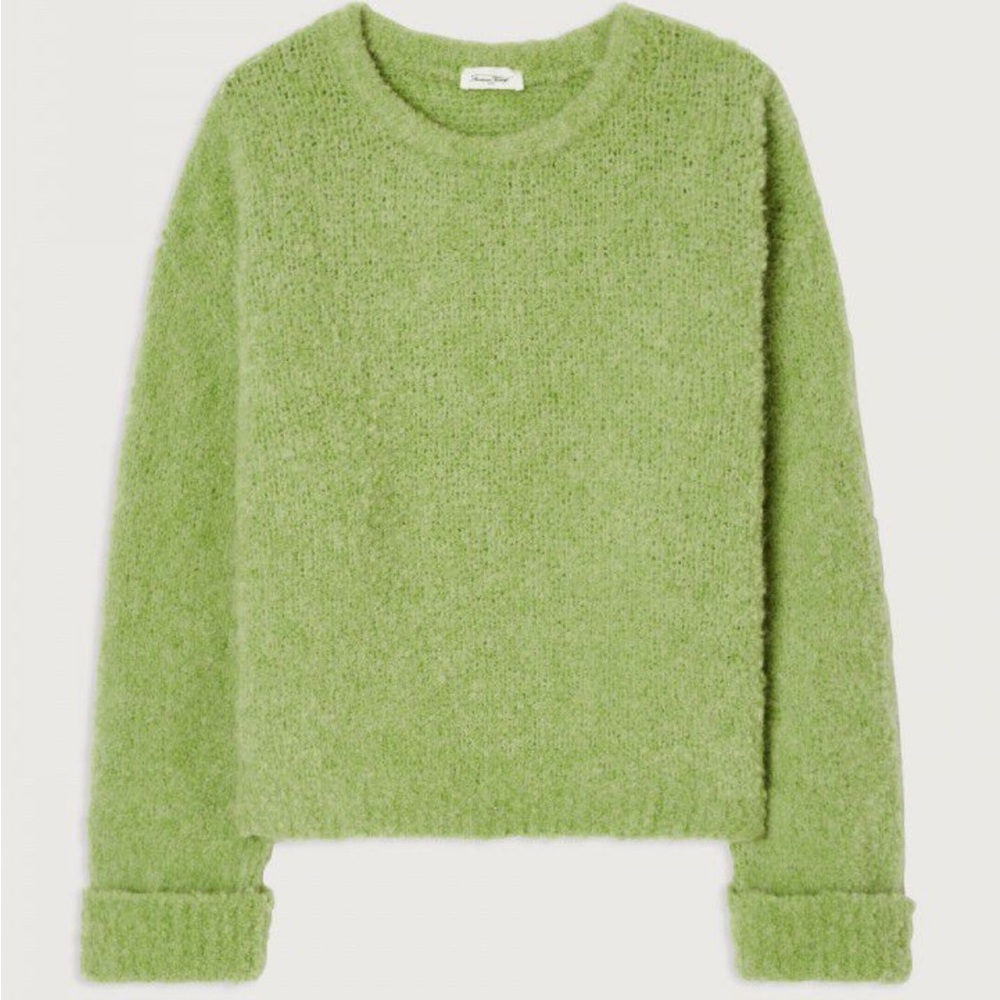 American Vintage Green Crew Neck Sweater Size M/L